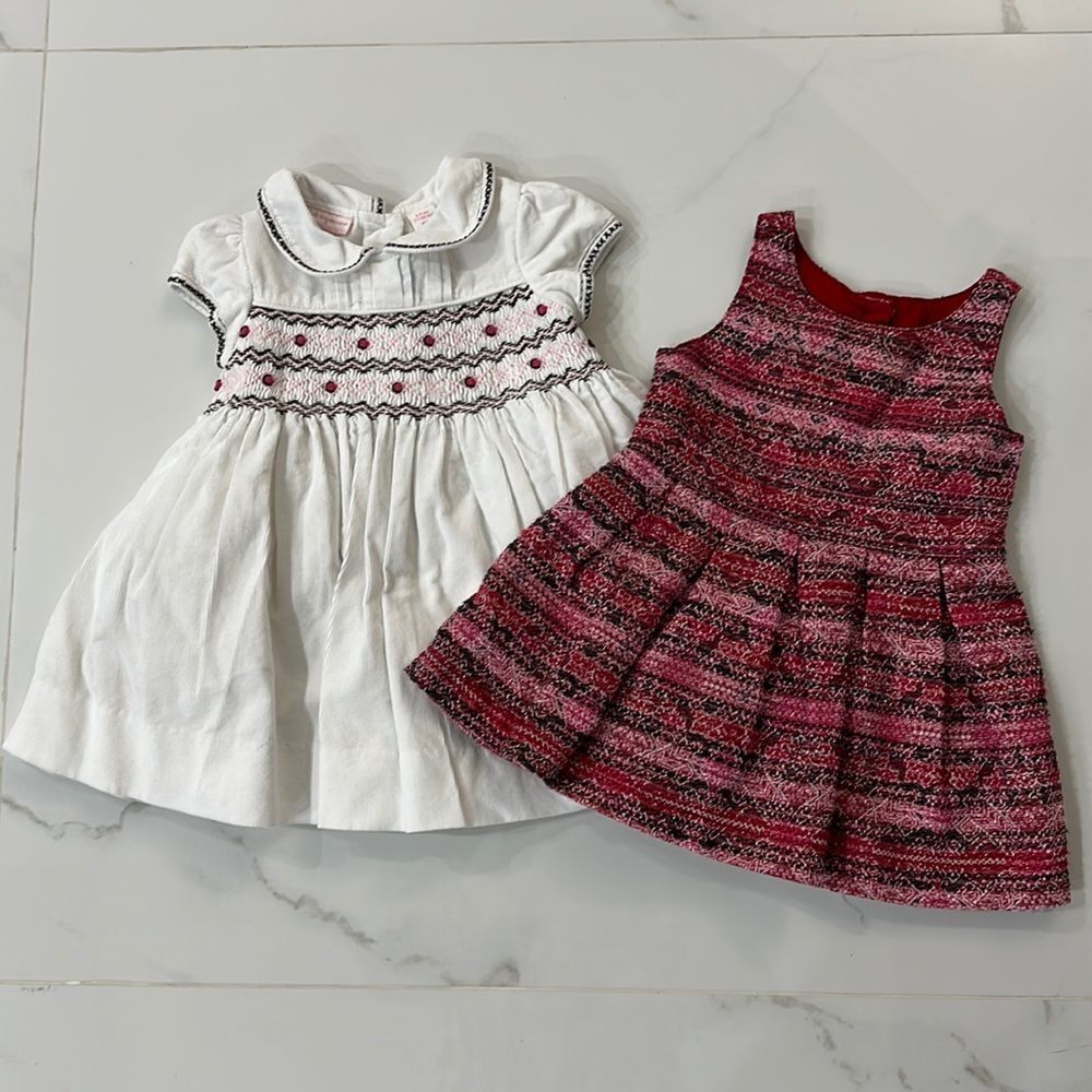 Bundle of 2 Baby Girls Dress First Impression/Genuine Kids